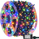 FUNPENY Heavy-Duty Outdoor Fairy Lights – Porch Railing, Roofline & Front Yard Christmas Display, 29V Low Voltage 500 LEDs