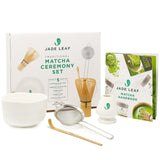 Jade Leaf Matcha – Neutral-Toned Bamboo Whisk Set for Intentional, Less-Is-More Tea Corners