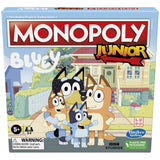 Hasbro Gaming Monopoly Junior Bluey Edition Board Game – Birthday Gift for Bluey Fans Ages 5+