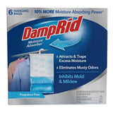DampRid Fragrance Free Hanging Moisture Absorber – Discreet Closet Dehumidifier That Blends Into Bedroom and Hallway Decor