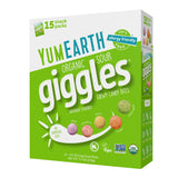 YumEarth Organic Giggles Chewy Candy – Clean Ingredient Snack for Health Conscious Families, Organic Non GMO Vegan Candy