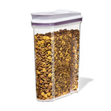 OXO Good Grips Pet POP Container – Stylish Clear Storage for Kitchen Counter Pet Displays, 6.0 Qt