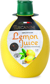 Tuscanini Sicilian Lemon Juice – Mindful Cooking Essential for Clean-Label Home Chefs, Squeezed Fresh in Every Bottle
