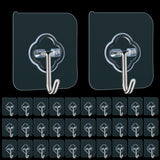 ClearMount Pro – Minimalist Wall Hooks for Intentional Living, Invisible Clear Adhesive Hooks