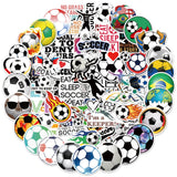 Soccer Stickers Gift Pack – 100 Vinyl Stickers for Teen Athletes, Team Goodie Bags, and Birthday Favors