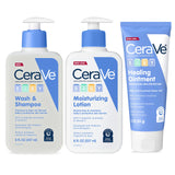 CeraVe Baby Bath Set – Perfect Baby Shower Gift for New Parents Seeking Dermatologist-Approved Care