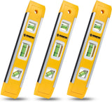 WORKPRO 9-Inch Magnetic Torpedo Level – Hang Picture Frames, Wall Art, and Floating Shelves with Perfect Alignment