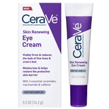 CeraVe Skin Renewing Eye Cream – Ophthalmologist-Tested Sensitive Skin Care for Contact Lens Wearers