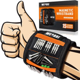 WEARXI Magnetic Wristband Tool – Thoughtful Birthday Gift for Men Who Have Everything, Handy Stocking Stuffer for Him