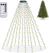 Dazzle Bright Christmas Tree Lights – 8 Lighting Mode Ambient Light for Bedroom, Window and Mantel Styling