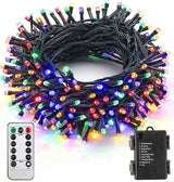ITICdecor 100 LED Outdoor Fairy Lights – Weatherproof Garden and Fence Lighting with Remote Timer