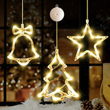 LuminGlow Snowflake Window Lights – Thoughtful Christmas Gift for Her, Mom & Coworkers with 3Pack Value