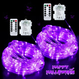 JMEXSUSS Kids Room LED Rope Lights – Flameless Battery Operated Night Light with Auto Timer