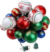 MerryMuse Cool-Touch Christmas Ball Lights, Child-Safe Nursery and Playroom String Lights with LED and Remote