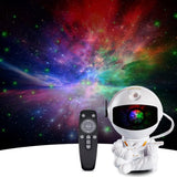 Kids Night Light Astronaut Star Projector - Cool-to-Touch LED Ceiling Lamp with Remote Control for Toddler Room
