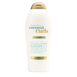 OGX Coconut Curls Moisturizing Conditioner – Mindful Bath Time Hydration for Curly and Dry Hair, 25.4 fl oz