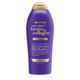 OGX Extra Strength Biotin & Collagen Shampoo – Paraben-Free, Color-Safe Volume for Sensitive Scalps, 25.4 fl oz
