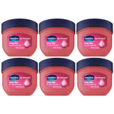 Vaseline Lip Therapy Rosy Lips 6-Pack – Self-Care Routine Essential for Women, Overnight Lip Repair
