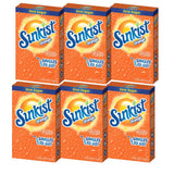 Sunkist Singles To Go Sugar Free Powdered Drink – Safe Orange Flavor Packets for School Backpacks, Sports Practice, and Playdates