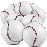 Bedwina Inflatable Soccer Balls (Pack of 12) 16-inch – Portable Beach Toys and Pool Toys for Summer Outdoor Adventures
