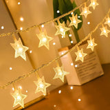 ANJAYLIA Star String Lights – Thoughtful Birthday Gift for Mom, Cozy Bedroom LED Decor