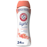 ARM & HAMMER Light In-Wash Scent Booster – Camping and Travel Laundry, Cold-Water Dissolvable Peony Blossom Crystals