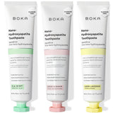 Boka n-Ha Toothpaste Variety Pack – Soothing Fluoride Free Brushing for Evening Self Care and Mindful Hygiene