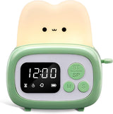 QANYI Kawaii Toast Light – Living Room Aesthetic Decor Piece, Cordless Dimmable Lamp for Side Table and Shelf