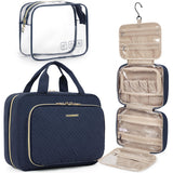 BAGSMART Hanging Toiletry Organizer – Spa-Inspired Travel Bag for Self-Care Essentials