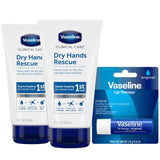 Vaseline Nourishing Moisture Cream – Portable Body Lotion for Commuter Bags and Office Desks, 48-Hour Hydration