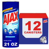 Ajax Powder Cleanser with Bleach - Bulk 12-Pack for High-Volume Property Maintenance Crews
