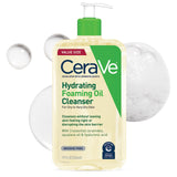 CeraVe Hydrating Foaming Oil Cleanser – Essential Uncluttered Skincare for Dry Skin