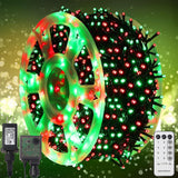 WATERGLIDE 1000 LED String Lights 328ft – Cozy Living Room & Bedroom Aesthetic, 8 Modes Remote Fairy Lights