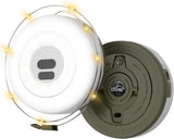 DIBMS Rechargeable Camp Lantern and String Lights Combo – Waterproof Hanging Light for Popup Camper, Garden Party and Trail Campsite