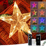 Lumichain Smart Snowflake Tree Topper – Unique Tech Holiday Gift for the Christmas-Obsessed Friend