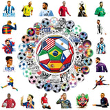 KickOff Kings 150-Piece Soccer Sticker Set, Birthday Gift for Boys and Girls, Waterproof Vinyl Decals for Water Bottles and Scrapbooks