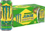 Monster Energy Rio Punch, Lighter-Tasting Energy Drink Blended with Real Juice, Tropical Spice Flavor, 15 Pack