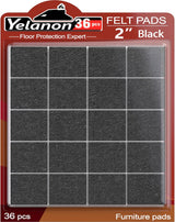 Yelanon Felt Furniture Pads - 56 Pcs Minimalist Floor Protectors for Clean Living Spaces, Beige