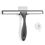 AmazerBath Acrylic Shower Squeegee 12-Inch – Streamlined Tool for Intentional, Uncluttered Bathroom Routines