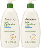 Aveeno Sheer Hydration Fragrance-Free Body Lotion for Wellness Routines – Lightweight 48-Hour Hydration with Prebiotic Oat for Dry, Sensitive Skin