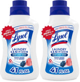 Lysol Disinfectant Laundry Sanitizer – Color-Safe Bacteria Removal for Towels & Bedding, Bulk 2-Pack