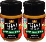 Thai Kitchen Gluten Free Green Curry Paste, 4 oz — Naturally Vegan Curry Base for Clean Eating