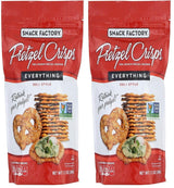 Snack Factory Pretzel Crisp Everything – Crowd-Pleasing Entertaining Snack for Holiday Gift Baskets