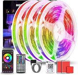 Lumistrips RGB LED Strip Lights – Housewarming & Holiday Gift, App Control & 12 Length Options