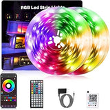 Lumiflux Aurora RGB LED Lights – 200ft Nursery and Playroom Decor with Cool-Touch Strips