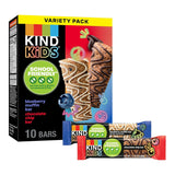 KIND Kids School Friendly Oat Bars Variety Pack – Certified Gluten Free, Peanut Free Snack for Allergy Aware Classrooms and Birthday Parties