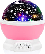 StarGlow Nebula Mood Light – Thoughtful Housewarming and Valentine's Day Present, 360° Rotating Galaxy Lamp for Bedroom and Parties