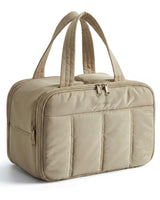 BAGSMART Puffy Toiletry Bag – Self-Care Ritual Organizer for Women, Spa-Inspired Travel Pouch