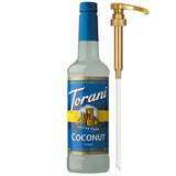 Torani Sugar Free Coconut Syrup – Keto Friendly Coffee Ritual for Mindful Mornings, 25.4 Fl Oz
