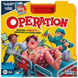 Operation Electronic Board Game – Birthday Gift for Kids Ages 6+ with Doctor Carrying Case